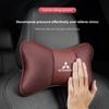 Keychain High-end Ice Silk Car Seat Headrest Memory Foam Comfort Pillow Auto Interior For Mitsubishi Eclipse ASX Colt I200 Star WM1