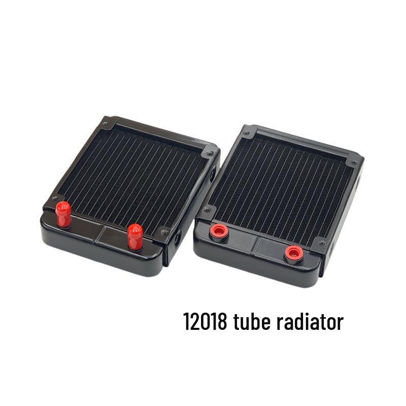 Industrial Aluminum Water Cooling Radiator with 120mm 18-Tube and 12cm Fan