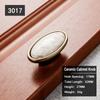 Marble Vein Ceramic Cabinet Knobs Antique Crack Door Knobs Vintage Wardrobe Handles  Cabinet Doors