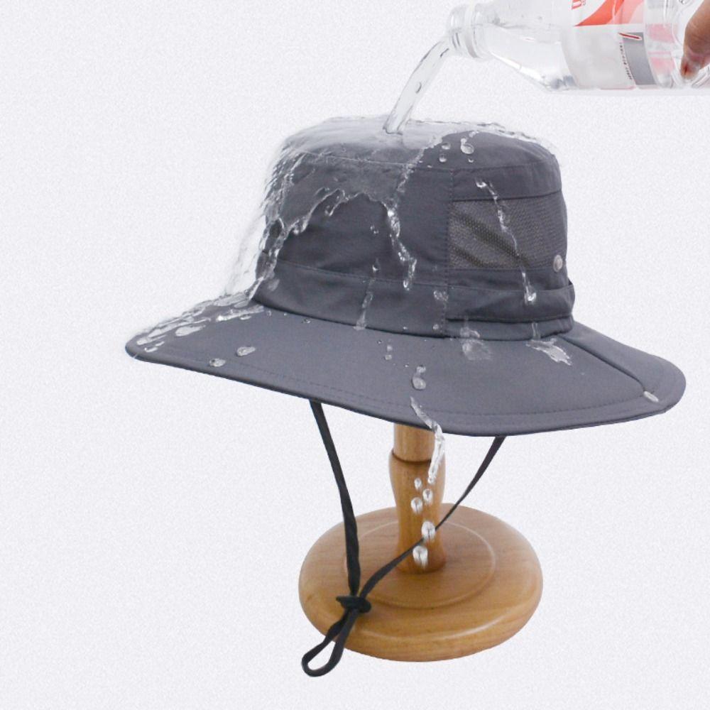 Breathable Bucket Hat Sun Protection Fisherman Cap Fashion Sun Hat Summer