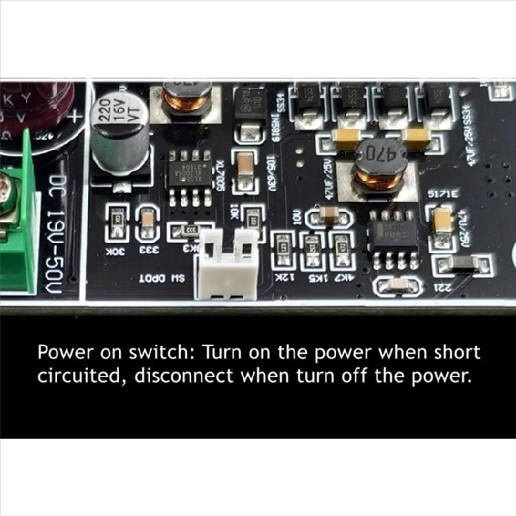 Double Cores Stereo Amplification Board 600W+600W Auto Energy Conservation Mode Power Amplifier Board