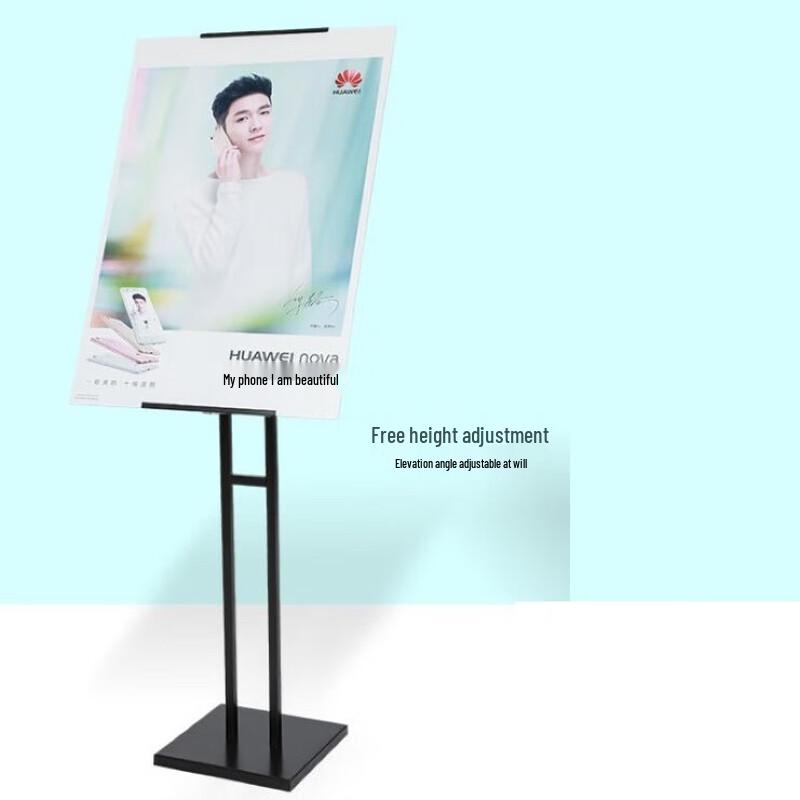 Lilang Iron Freestanding Slanted Display Stand