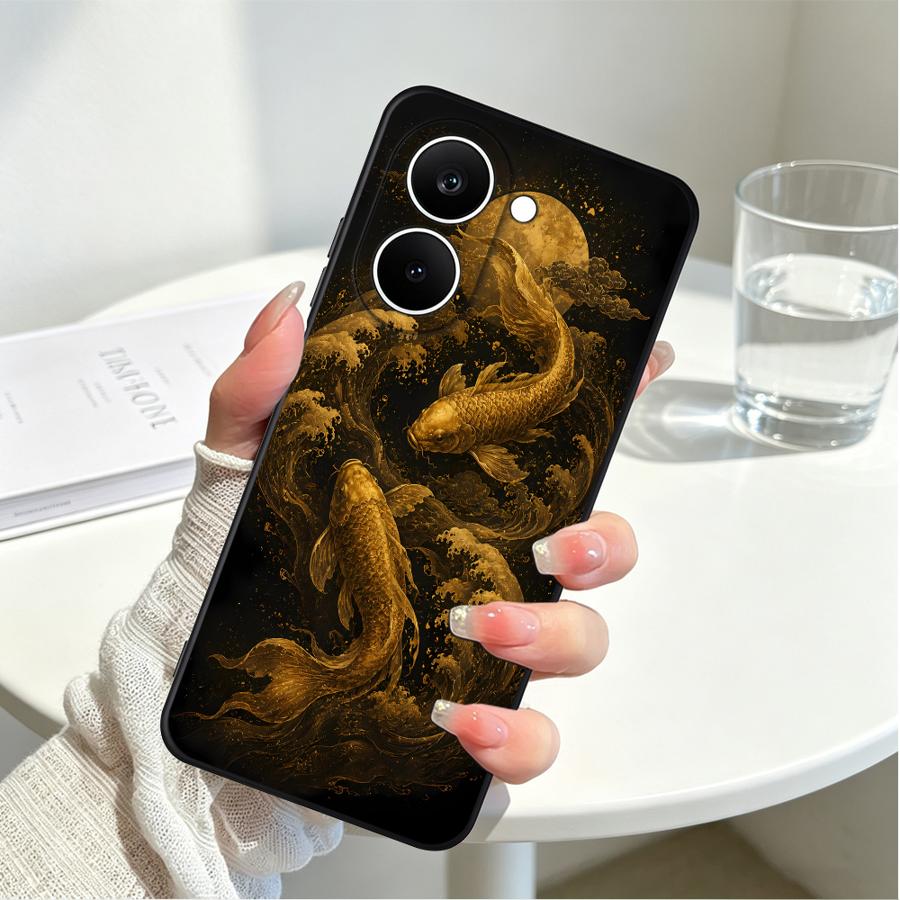 Phone Cover Case for Xiaomi Poco X8 Pro F1 M5 F3 C75 M3 M4 M7 C71 X3 X4 X5 X7 C50 C61 F8 C85 Whale Wave Sun