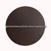 PU Heat-Resistant Non-Slip Round Leather Coaster Placemat - High Temperature Insulation Pad