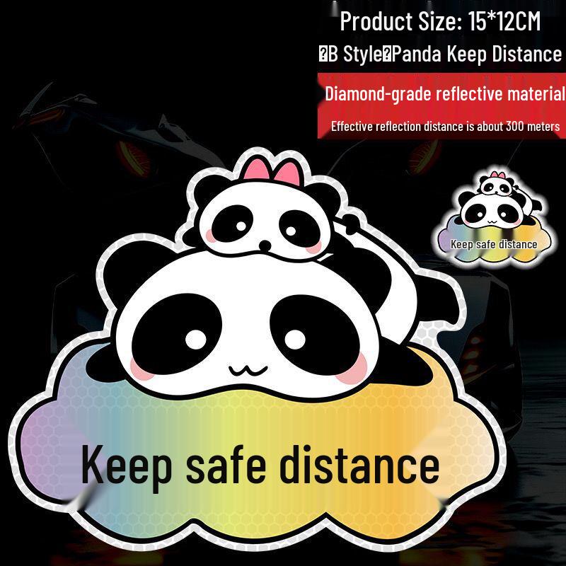 Reflective Motorcycle & EV Car Body Scratch Cover and Decorative Safety Sticker