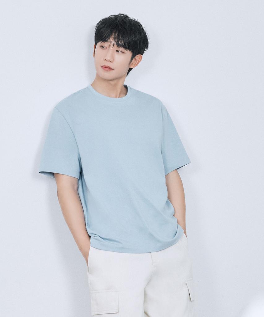 MINDBRIDGE [Cool] Cotton Semi-Overfit T-Shirt - 6 Colors Myts3120
