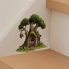 Fairytale Treehouse Children's Bedroom Self-Adhesive Decorative Fantasy Wall Stickers