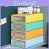 Desktop Organizer Plastic Storage Box With Drawers For Office And Makeup Supplies