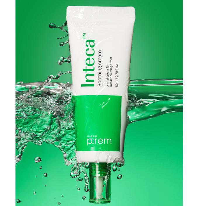 Make P:REM Inteca Soothing Cream 80ml Calming Moisture Barrier Care Cream