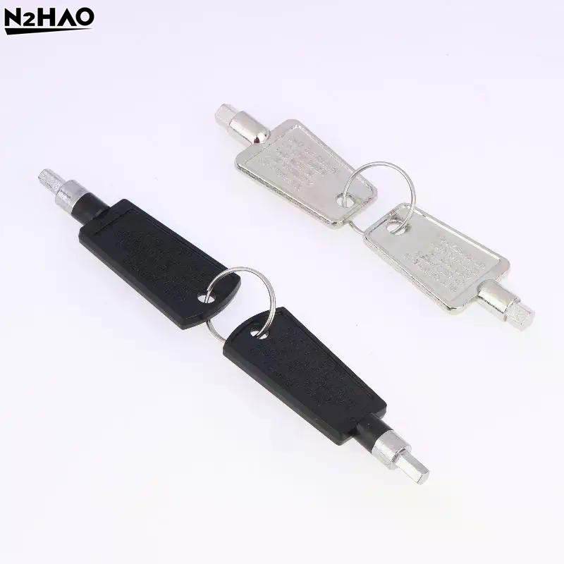 2Pcs Freezer Refrigerator Door Key Lock Pentagon Keys Part Accessories For Haier Randomly Sent