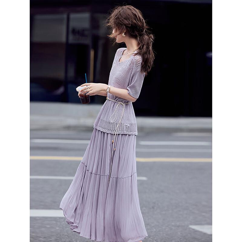 Women's Summer Knit Two-Piece Set