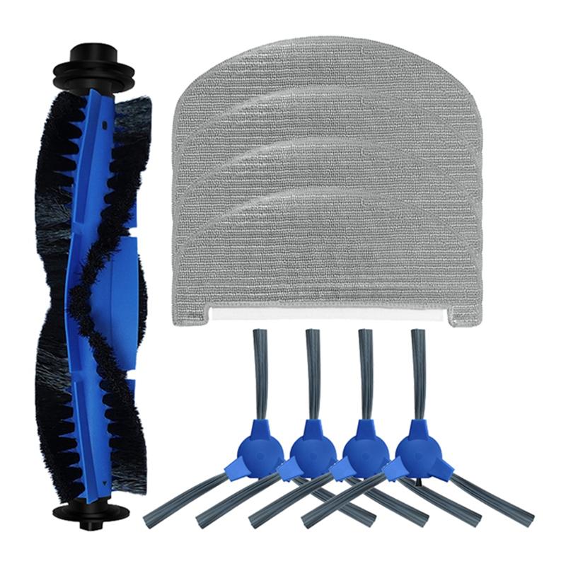 

Good-For Eufy G40/G40 Hybrid Main Roller Brush Side Brush Mop Cloths Replacement Spare Parts 9PCS