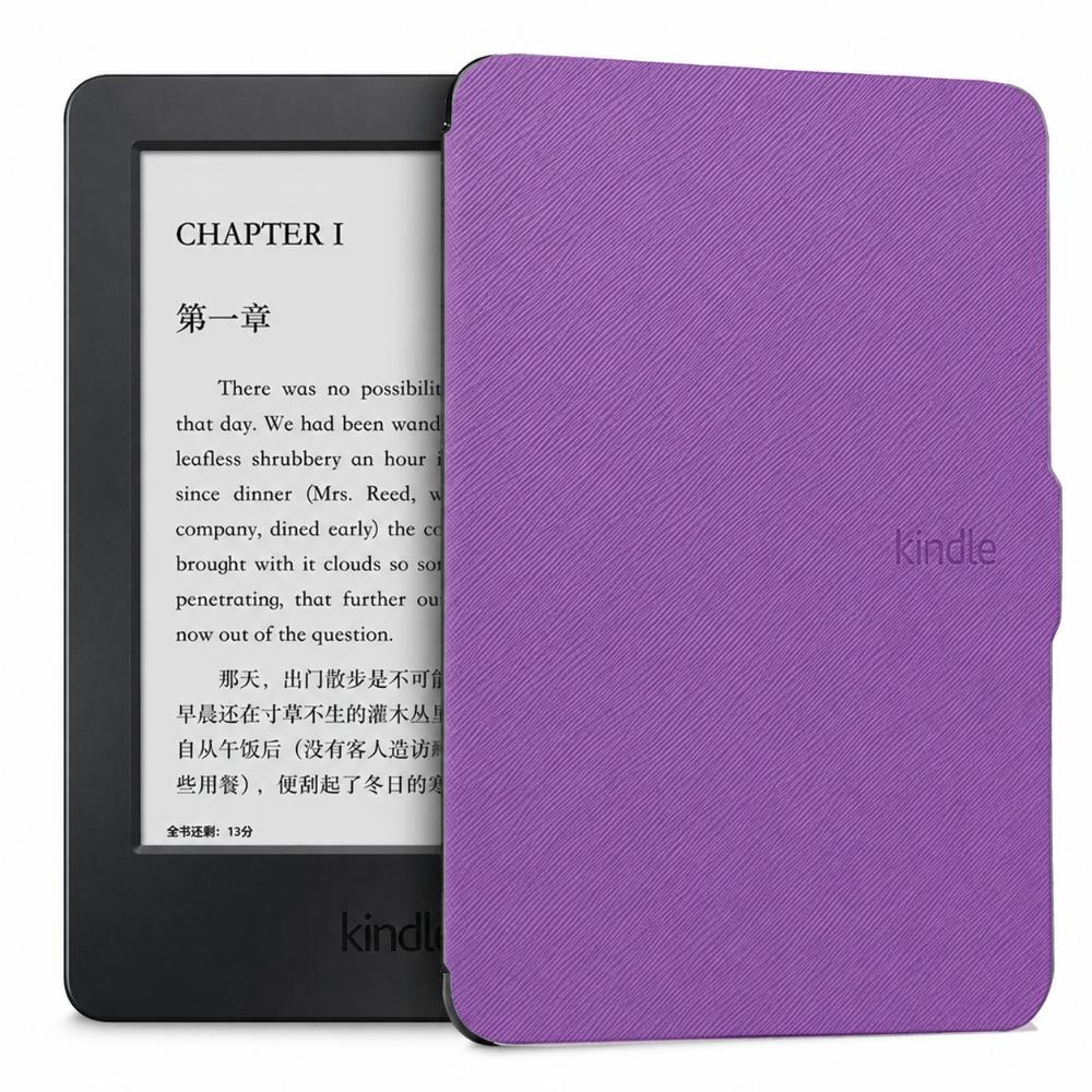 New Cross Grain Folio Cover Protective Shell Smart Case PU Leather