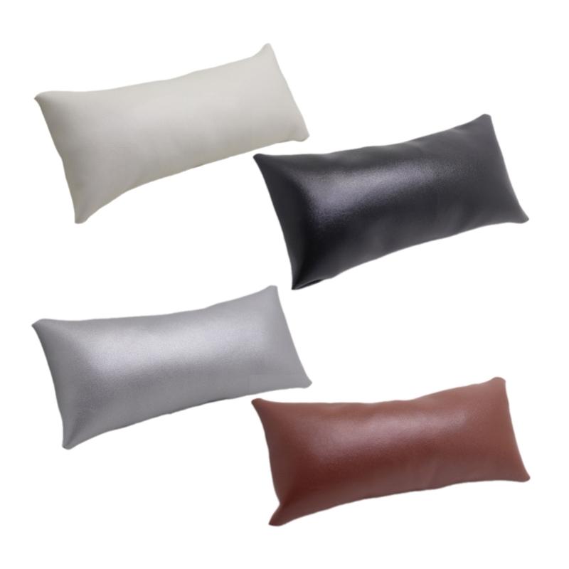 Stylish PU Leather Jewelry Pillow Elegant Handchain Display Cushion Presentation Stand for Bracelets and Watches