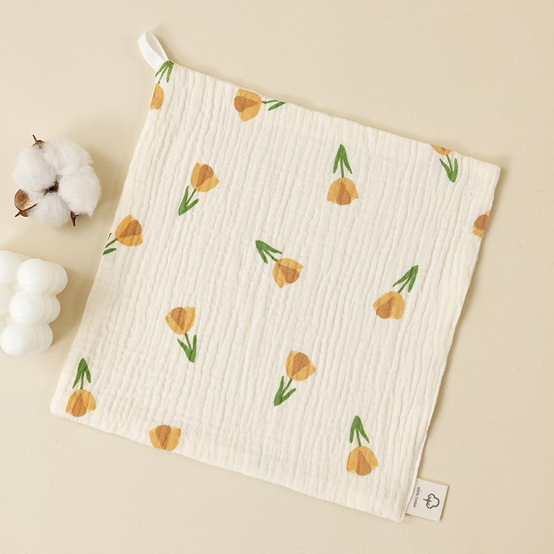 1/5 szt. Ręcznik do twarzy dla niemowląt Noworodkowe bawełniane przedmioty Muślinowe śliniaki dla niemowląt Ręczniki chusteczki Miękki ręcznik do śliny Śliniaki do karmienia Ściereczki do twarzy