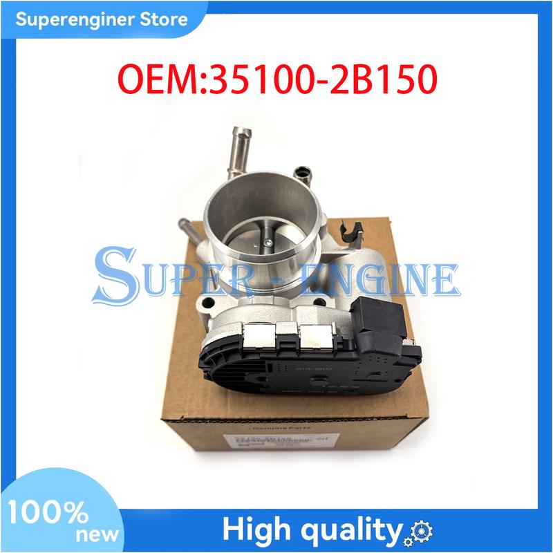 

Brand New Throttle Body 35100-2B150 Fit For Hyundai Veloster Kia Soul RIO L4 1.6L 351002B150