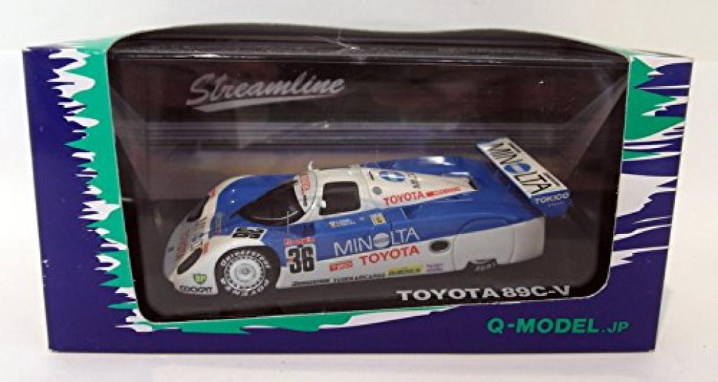 Hot Works Maßstab Toyota LM1989 Minolta Fertigprodukt 1/43 Q-Model 89C-V Nr. 36