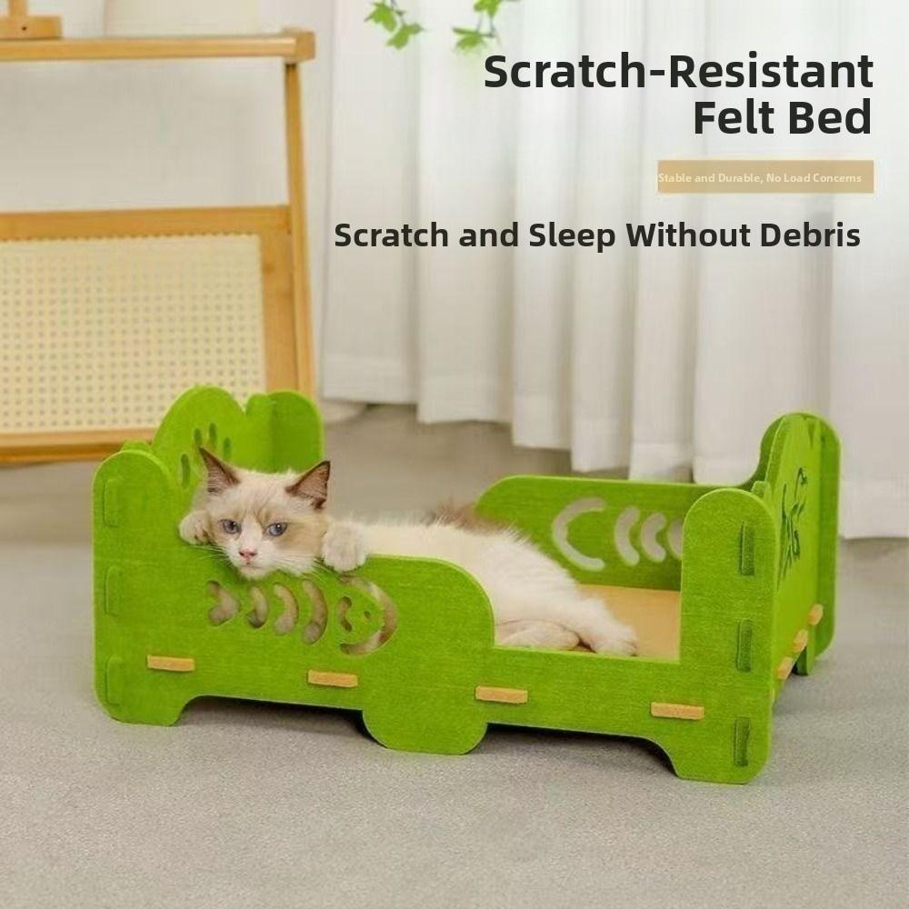 All-in-one Cat Castle House Multi-layer Cat Climbing Frame Japanese Style Cat House  Pet Supplies