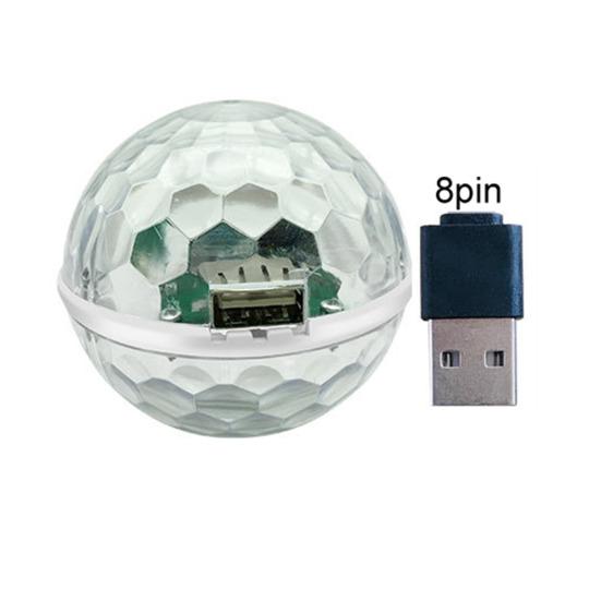 LED disco koule s vysokým jasem Plug-Play Kompaktní velikost Přenosné univerzální RGB párty osvětlení dekorace