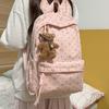 Schoolbag, Soft Girl Style, Fresh and Sweet Backpack, Korean Style Instagram Backpack for Middle and High School Students, Niche Minimalist Corduroy