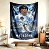 Diego Maradona  (1) Tapestry Suitable For Decorating Homes Dorms And Bedrooms Soft To The Touch And A Perfect Gift For Friends And Family