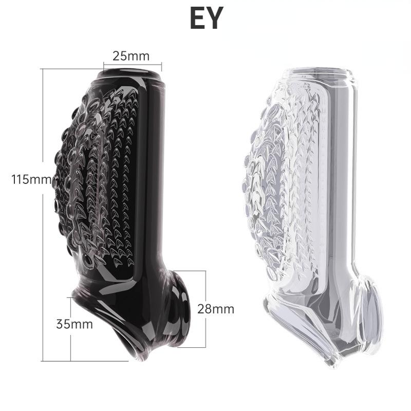 Penis Enlargement Sleeve Thickened Cock Ring Penis Extended Delay Time Sex Toys Lock Semen Adult Sex Products Penis Extension