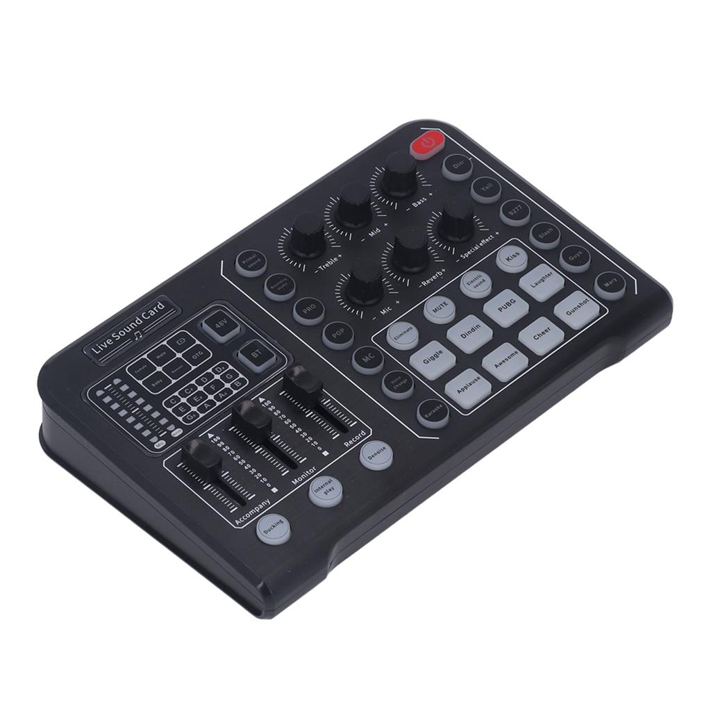 Live Sound Board DSP Chip Dual Channel Wireless Professional Multifunctional Sound Board