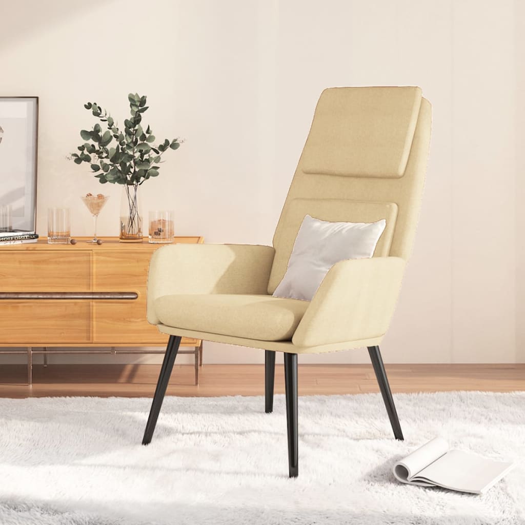 Relax Chair Cream Fabric