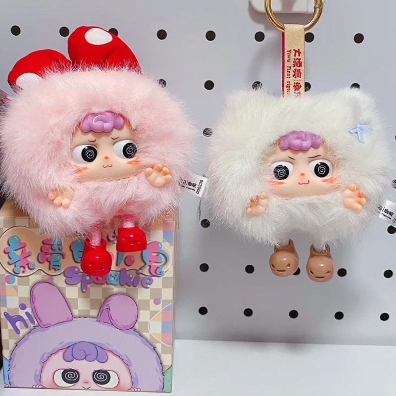 Latest Baby Three Heyme Hi Spookie Series Vinyl Plush Table Ornament Bag Pendant Decoration Trendy Plaything Collect Gift