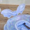 Mermaid Pool Float Mermaid Tail Shaped Inflatable Swimming Ring with Seat Infant Pool Floaties for Baby Girls Boys Toddlers