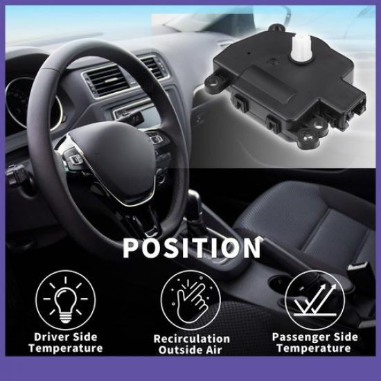 HVAC Heater Blend Door Control Actuator TWO  For Chrysler 300 2005