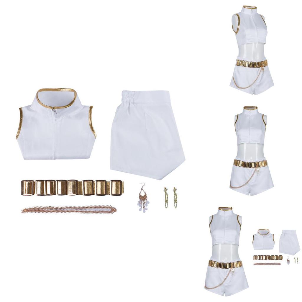 Kpop Demon Hunters Cosplay Costume For Women With Polyester Fabric For Halloween And Stage Performances