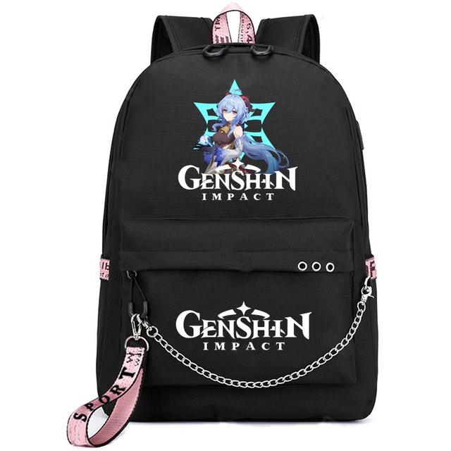 School Season Animation Student Schoolbag, Printed Peripheral Large-Capacity Backpack
