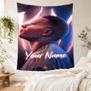 Mbappé Customize Your Name Tapestry Customizable Wall Tapestry Non-Fading Color Suitable for Living Room Decor Ideal for All Seasons