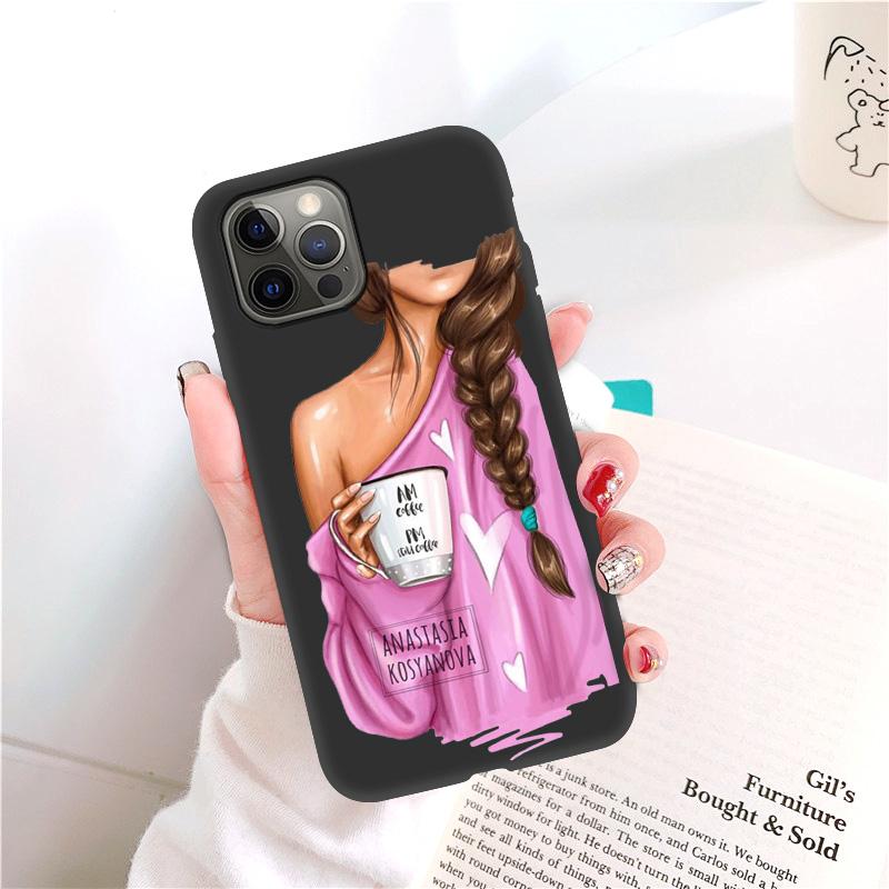 Case For iPhone 11 12 Pro Max Case Fashion Mam Super Mom Phone Case iPhone11 13 Pro 7 8 Plus XR XS X SE 2020 2022 6S Mini Cover