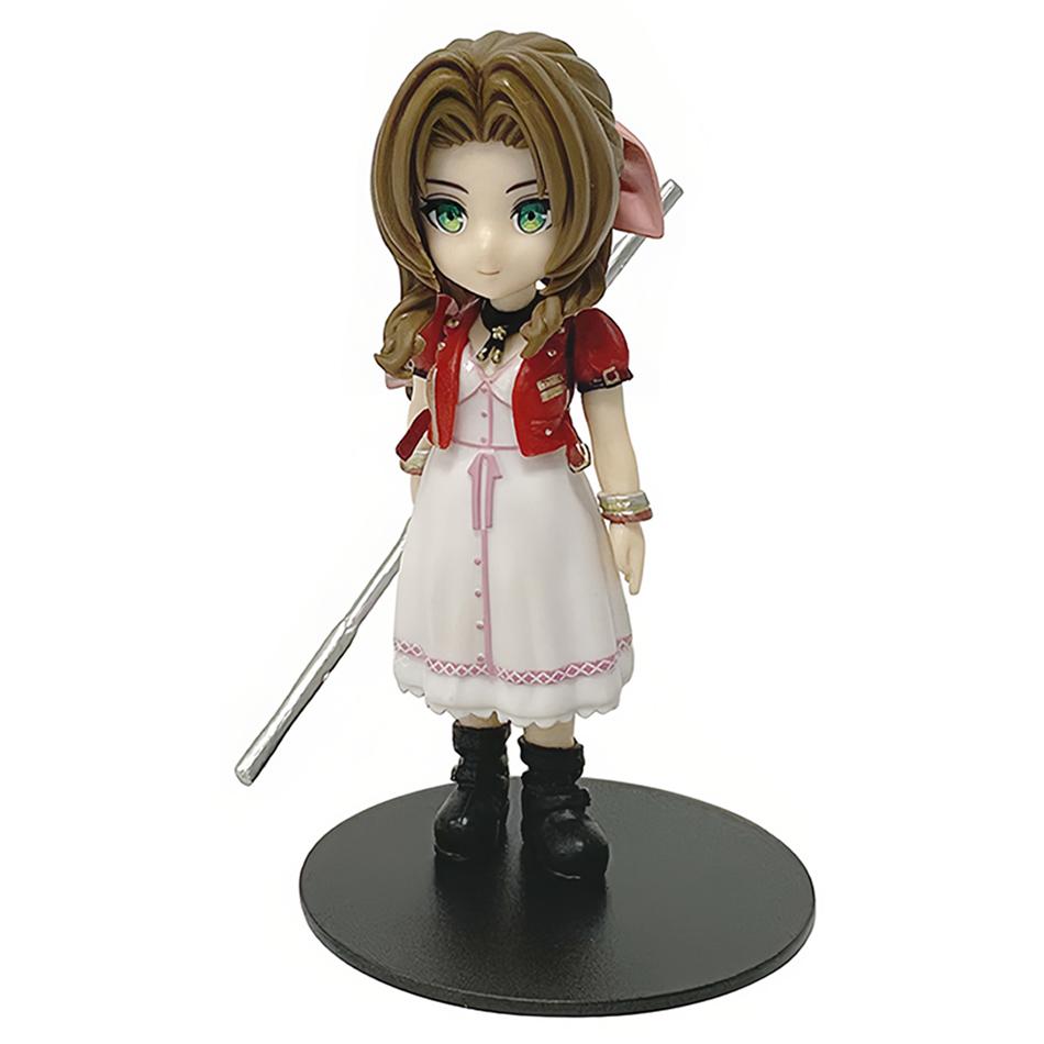 Fantasy 7 Anime Version Q Personnage Tifazak Scroud Alice Modèle en PVC Fait Main Produit Dérivé d'Anime Modèle de Dessin Animé Jouet pour Enfants Cadeau