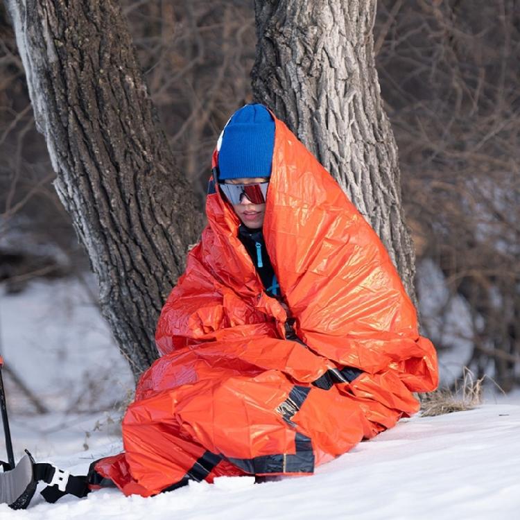 Thermals Reflective Winter Sleep Bag Cover Backpacking Sleep Bag Liner for Outdoor Survival