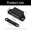 8Pcs Magnetic Door Catches Latches Cabinet Wardrobe Door Closer Furniture Door Lock Buckles For Cabinet Drawer Sliding Door