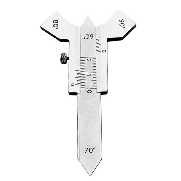 Welding Gauge Ruler Weld Seam Bead/Fillet/Crown Test Ulnar Ruler 60 70 80 90