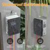 AD23-Outdoor Plastic Waterproof Distribution Box With U-Shaped Hole Outdoor Hinge Power Box Outdoor Waterproof Junction Box