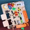 Montessori Early Education Children'S Educational Montessori Busy Board Unlocking Teaching Aids 21-In-1 Science And Education Toys