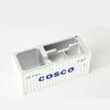 Customizable Model Shipping Container Pen Holder Artistic Storage Box Present Idea For Workspace Supplies And Stationery