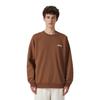 adidas Brand Logo Letter Thickened And Fleece Lined Comfortable Crew Neck Long Sleeved Pullover Sweatshirt Men's JX9402