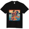 Traditional Japanese Ukiyo-e Geisha Art T-Shirt – Kimono Dance Design Unisex Tee