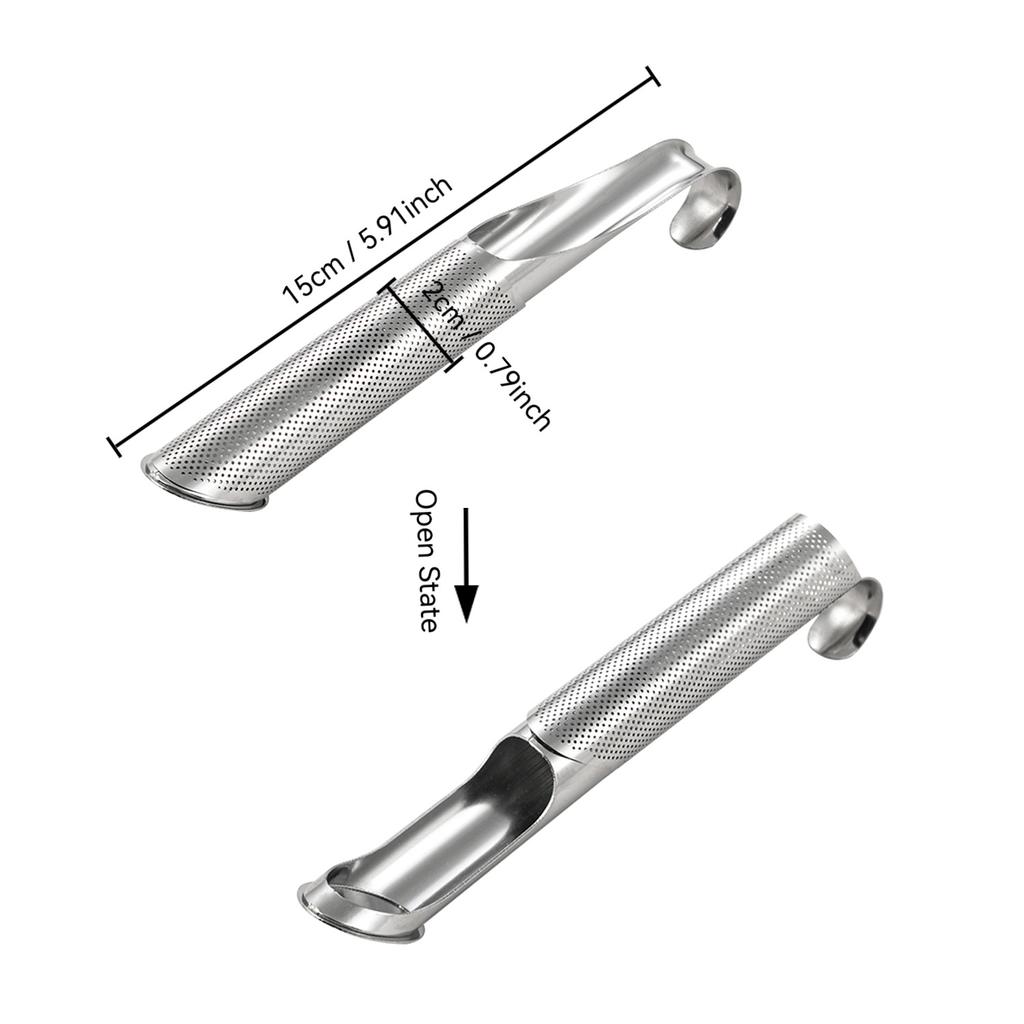 New stainless steel tea leak creative hanging tea filter tea brewer tea partition accessories tea residue filter