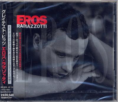 CD EROS RAMAZZOTTI - Eros BVCP6112 DDD, BMG 1998 Japan ObiRock Used
