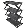 Ladder Shoe Rack X Shaped Easy Assembly Multi Layer Storage for Shoes