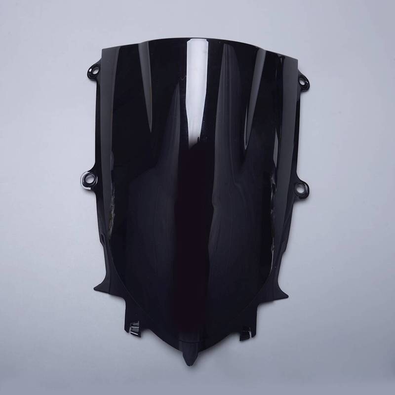 Motorcycle Windshield Windscreen Fit for Yamaha YZF-R6 600 2017 2018 YZF-R7 2024 Black ABS