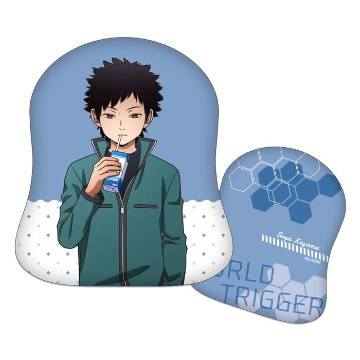 World Trigger Оригинальная иллюстрация Мягкая моти-подушка Кадзама Соя Повседневная жизнь вер.