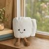 Cartoon Toilet Roll Plushie Paper Plush Toy, Stuffed Smiling Decoration, Face Toy Soft Handmade for Home Bedroom Pillow